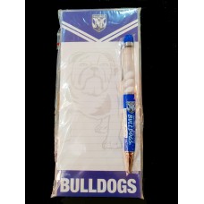 Canterbury Bulldogs NRL combo pen and shopping list