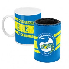 Parramatta Eels NRL Mug and Can Cooler Heritage Gift Pack