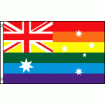 Australian Rainbow Flags 150 x 90cm
