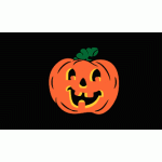 Happy Halloween Pumpkin 150x90cm Flag
