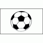 Soccer Ball Flags 150x90cm