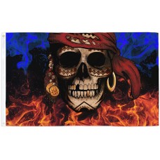 Pirate PIECES OF EIGHT Large Flag 150 x 90 cm
