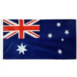 Australia Embroidered Flag 180x90cm-3x6ft