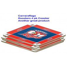 Sydney Roosters coasters 4pk
