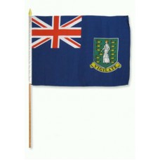  British Virgin Islands Hand Held Waver Flag on stick 30x45cm