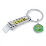 Canberra Raiders NRL Metal Team Logo Key Ring 