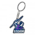 Melbourne Storm NRL Metal Team Logo Key Ring 