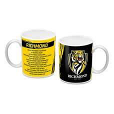 Richmond Tigers AFL Team Song Mug