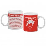 Sydney Swans AFL Team Song Mug