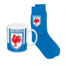 Sydney ROOSTERS NRL Mug and Socks Gift Pack