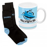 Cronulla SHARKS NRL Mug and Socks Gift Pack