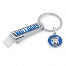 Canterbury Bulldogs NRL Metal Team Logo Key Ring