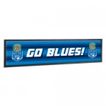 New South Wales State of Origin Rubber Back Bar Runner.