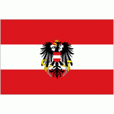 Austria (Crest) flag 150x90cm