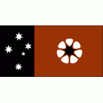 Northern Territory state outdoor screen printed pole flag180 x 90cm
