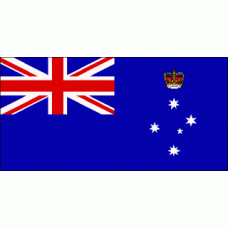 Victoria State outdoor screen printed pole flag 180 x 90cm